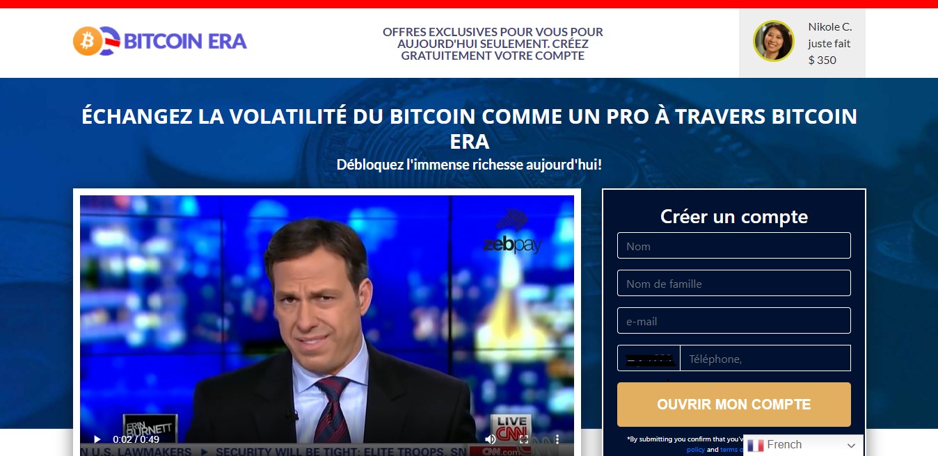 Pourquoi Bitcoinera.app est-il un site dangereux ?